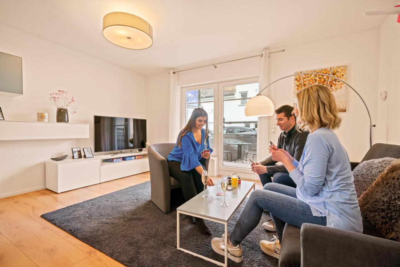 Wohlfuehl-Apartment Auenwald Im Naturschutzgebiet Mit Privatstrand 腓特烈港 外观 照片